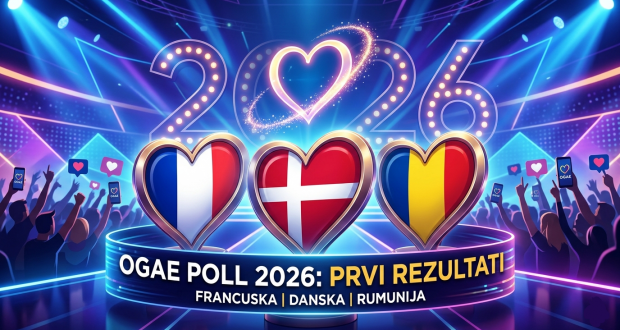 OGAE Poll 2026 - Francuska, Danska i Rumunija
